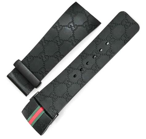 authentic Gucci rubber watch bands